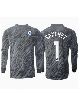 Chelsea Robert Sanchez #1 Torwart Auswärtstrikot 2024-25 Langarm
